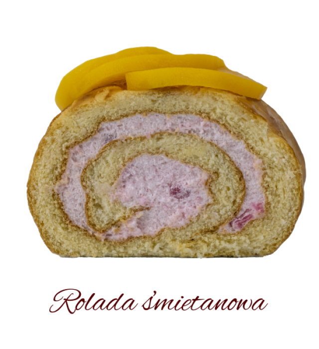 Lisiak Cukiernia Rolada Smietanowa